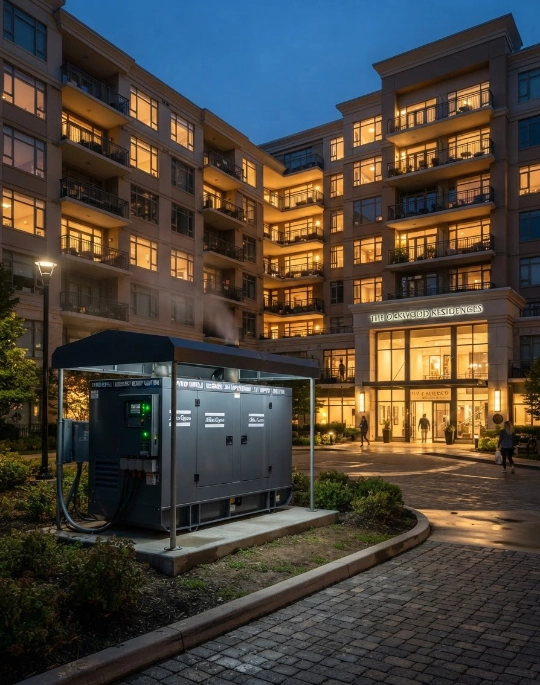 Operação condominial - Aluguel de Geradores para Condomínios - Rio de Janeiro // Manutenção de Geradores RJ